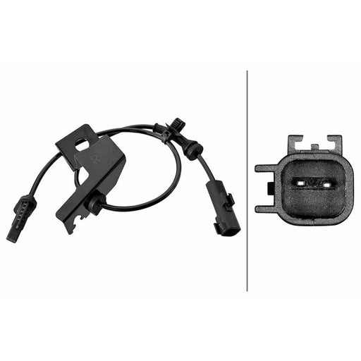 Hella ABS Wheel Speed Sensor Front fits Ford Mondeo V 2014-2022