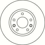 Abtex Front & Rear Brake Discs & Pads fits Renault Megane IV 2015 on 1.6