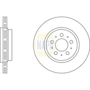 NAPA 2 x Vented Brake Discs fits Volvo XC90 I 2002-2014 2.5 3.2