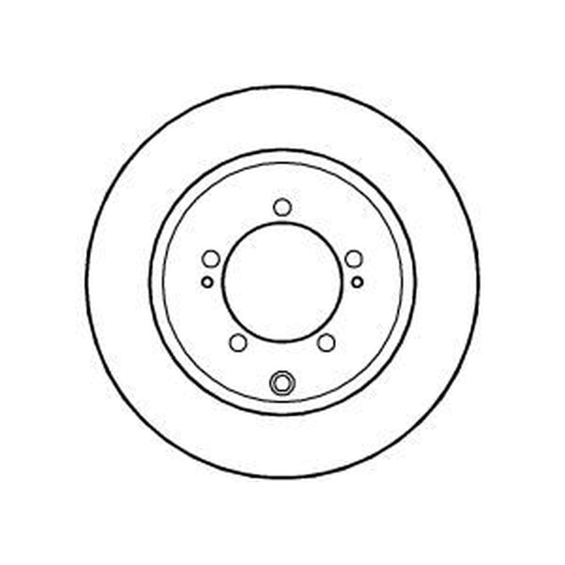 Abtex 2 x Vented Brake Discs fits Mitsubishi Lancer VII 2003-2008