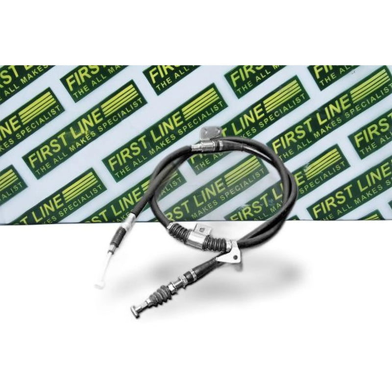 First Line Handbrake Cable Right Rear fits Mazda 626 1987-1992 2.0