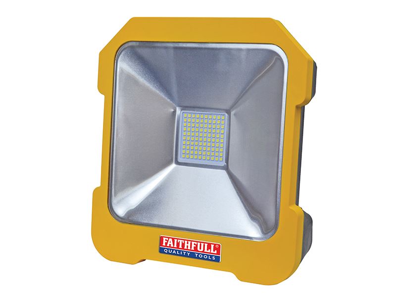 Faithfull Power Plus SMD LED Task Light with Power Take Off 20W 110V Faithfull Power Plus - Dynamic Drive