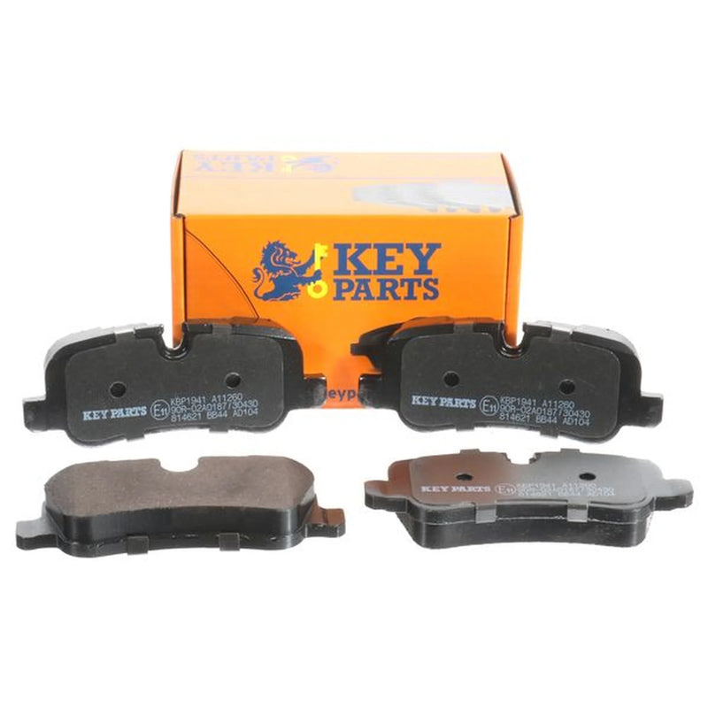 Key Parts Rear Brake Pad Set fits Land Rover Discovery III 2004-2009 2.7 4.0 4.4
