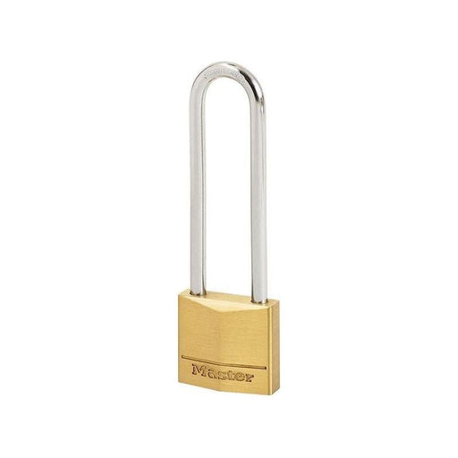 Master Lock Solid Brass 30mm Padlock 4-Pin - 64mm Shackle Master Lock - NN4 Online