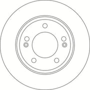 Abtex Front Vented & Rear Vented Brake Discs & Pads fits Hyundai I30 2012 on 1.6