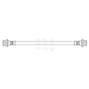 Apec Brake Hydraulic Hose Line Rear fits Nissan Qashqai II 2013-2015