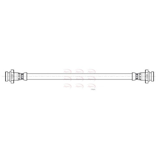 Apec Brake Hydraulic Hose Line inner HOS4483
