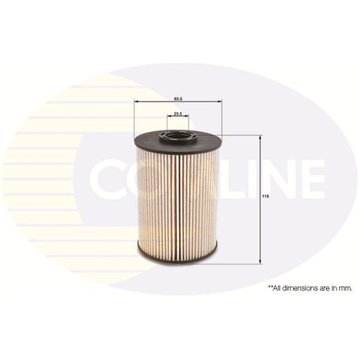 Comline Fuel Filter Element fits Citroën C5 III 2008-2009 2.7