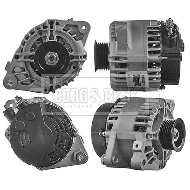Borg & Beck Car Alternator 12V fits Citroën C1 2005-2014 1.0