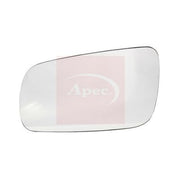 Apec Exterior Wing Mirror Glass Left fits Seat Arosa 1997-2004 1.0 1.4 1.7