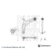 Blue Print Control/Trailing Arm Front Left fits Hyundai I20 Active 2015-2018