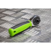 Siegen Siegen Stubby Ratchet Wrench with Flip Reverse 1/4"Sq Drive S01258 Siegen - Dynamic Drive