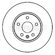 Borg & Beck Front & Rear Brake Discs & Pads fits Opel Astra J Hatchback