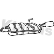Klarius Box With Tail Pipe Rear fits Opel Vectra B 1995-2003 1.6 1.8 2.2