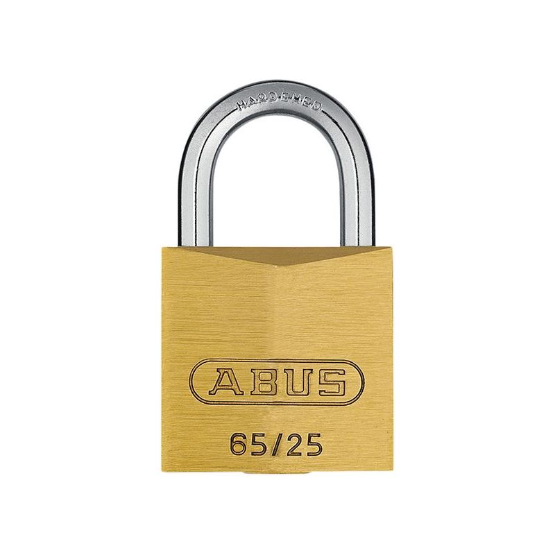 Abus Mechanical 65/25mm Brass Padlock Keyed Alike 253 ABUS Mechanical - Dynamic Drive