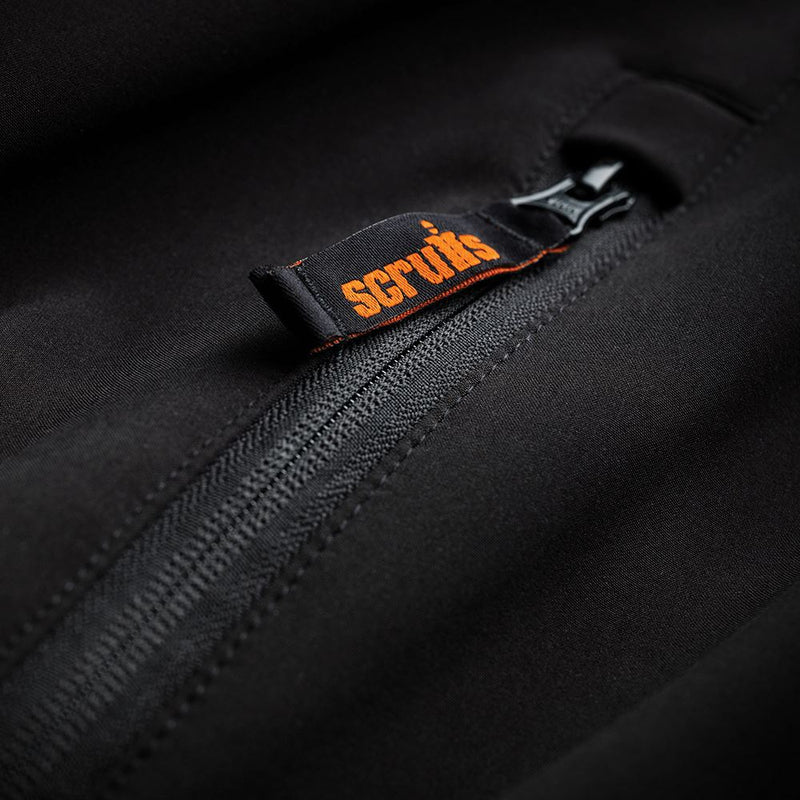 Scruffs Worker Softshell Jacket Black XXL T54854 Scruffs  - Dynamic Drive