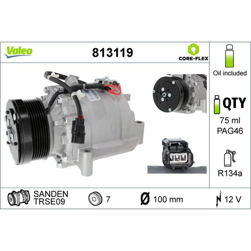 Valeo Air Conditioning Compressor 813119