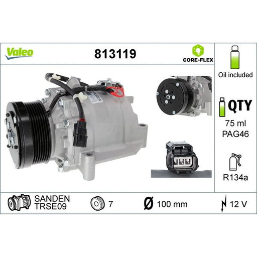 Valeo Air Conditioning Compressor 813119