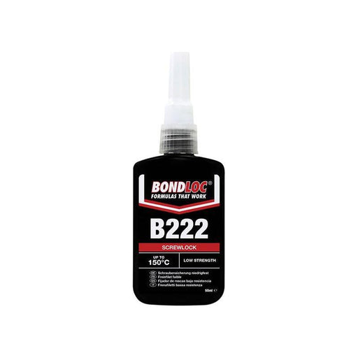 Bondloc B222 Screwlock Low Strength Threadlocker 50ml Bondloc - NN4 Online