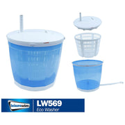 Leisurewize 2.5L Portable Washing Machine Manual Crank Caravan Camping Motorhome Leisurewize  - Dynamic Drive