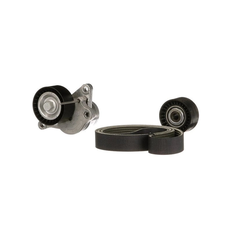 Gates V-Ribbed Belt Set fits Nissan Navara NP300 Pickup 2015 on 2.3