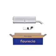Hella End Silencer Rear fits Citroën C4 2004-2007 2.0