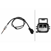 Hella Exhaust Gas Temperature Sensor before soot particulate fi fits Ford Galaxy