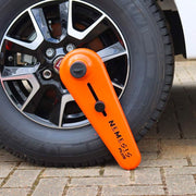 Nemesis PLUS Motorhome Wheel Lock High Security Motor Home / Camper Purpleline  - Dynamic Drive