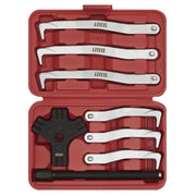 Sealey Fast Action Twin/Triple Leg Reversible Puller Set 8pc 150 & 220mm VS83 Sealey - Dynamic Drive