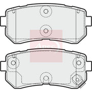Apec Rear Brake Solid Discs & Pads fits Kia Picanto II 2011-2017 1.0 1.2