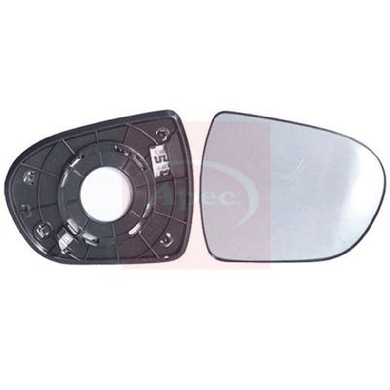 Apec Exterior Wing Mirror Glass Left fits Hyundai I40 I 2012-2019 1.6 1.7 2.0
