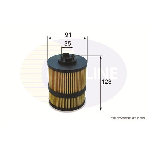 Comline Engine Oil Filter fits Opel Signum 2003-2008 3.0