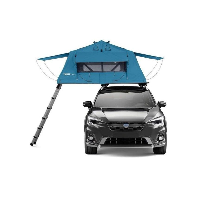 Thule Tepui Ayer Two-Person Vehicle Rooftop Roof Tent Blue Thule - Bars 4 Cars