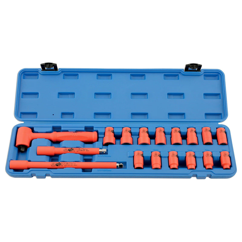Laser Insulated Socket Set 3/8"D 17pc 5483 Laser - Dynamic Drive