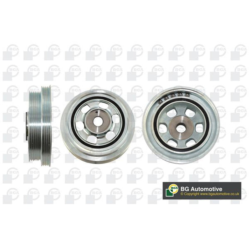 BGA Crank Shaft Belt Pulley fits Citroën Relay III 2006-2015 3.0