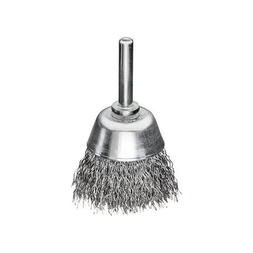 Lessmann Cup Brush with Shank D50mm x H20mm, 0.30 Steel Wire Lessmann - Dynamic Drive