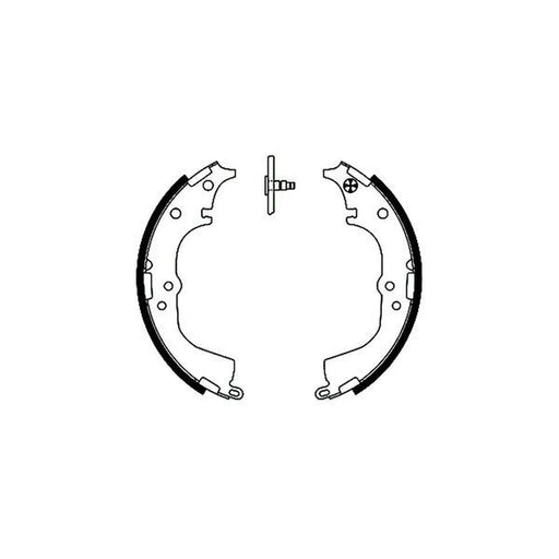 Mintex Brake Shoe Set Axle Kit fits Toyota Granvia 1995-2004 2.7 3.0