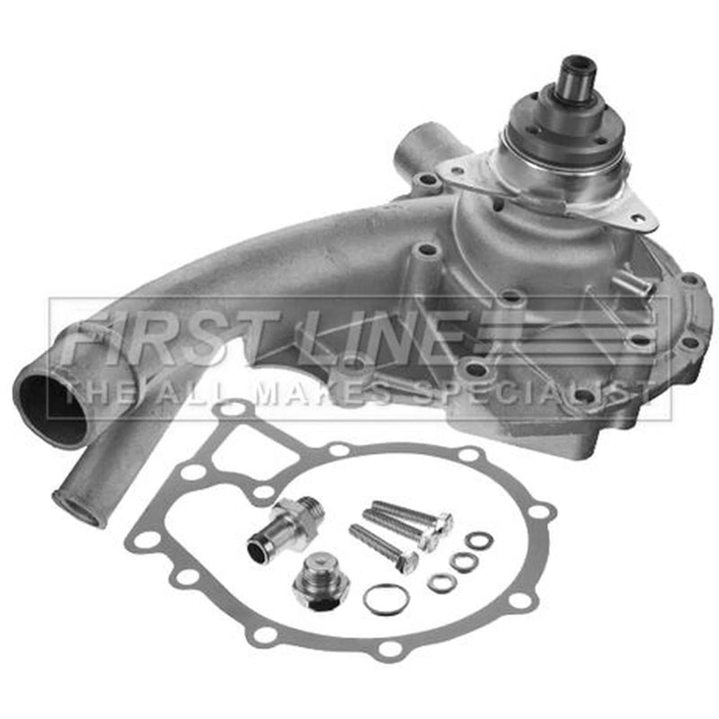 First Line Engine Cooling Water Pump fits Daewoo Korando 1999 on 2.9