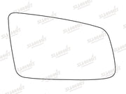 Summit Stick-On Standard Mirror Glass fits BMW 5 Series 03 on 6 Series 04 on RHS Summit - Bars 4 Cars