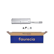 Hella End Silencer Rear fits Peugeot 307 Cc 2003-2009 1.6