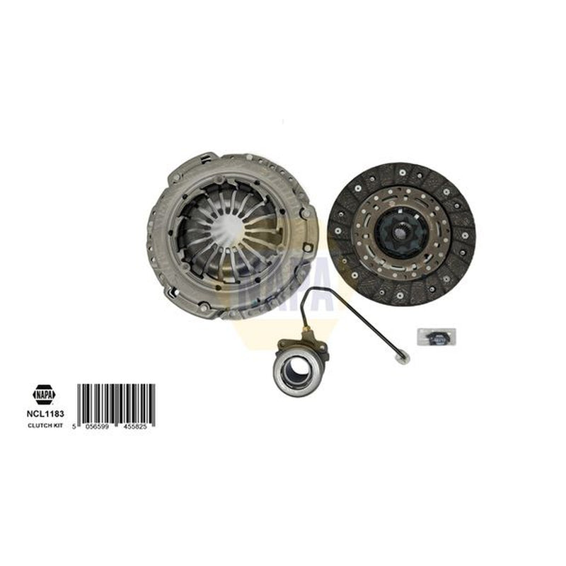 NAPA Clutch Kit Set 3pc fits Opel Astra J 2009-2015 1.6