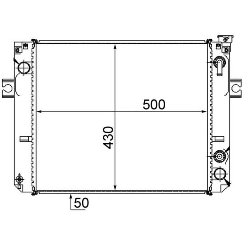 Mahle Engine Radiator