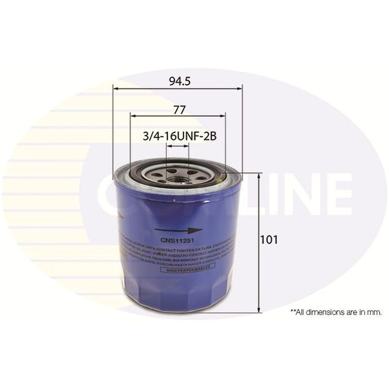 Comline Service Kit with Air, Oil & Cabin Filters fits Nissan Almera Tino