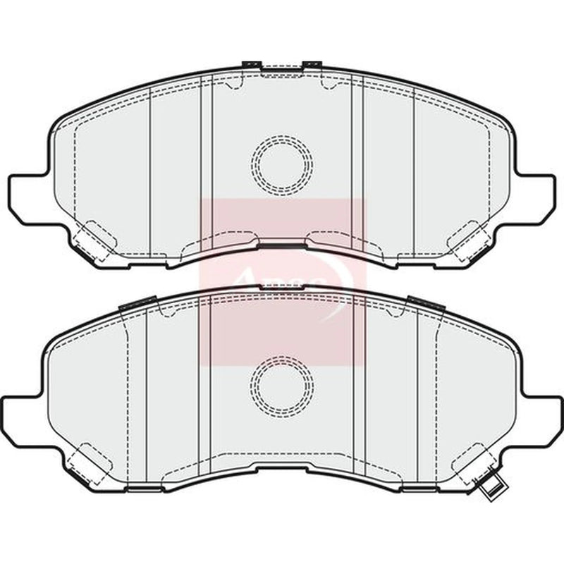 Apec Front Brake Pad Set PAD1918