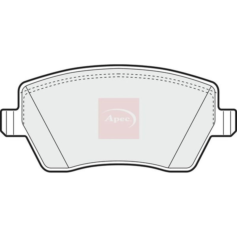 Apec Front Brake Pad Set PAD1312