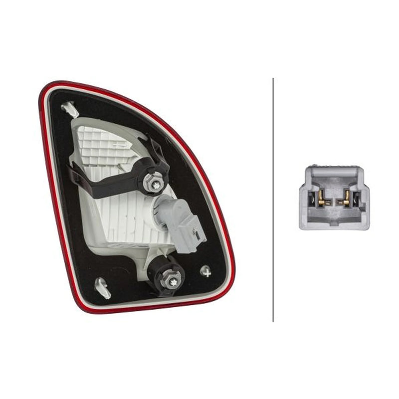 Hella Tail Light / Lamp W16W Right fits Renault Twingo II 2007-2014 1.2 1.5 1.6