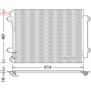 Denso Air Conditioning Condenser DCN32011
