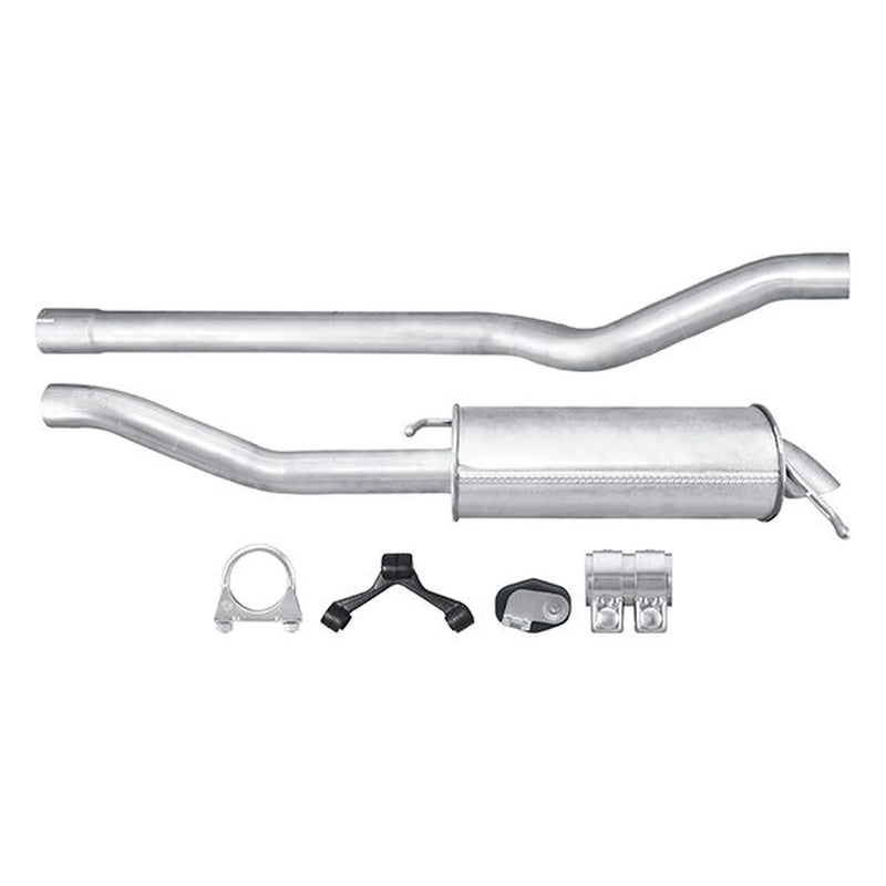 Hella End Silencer Rear fits VW California T5 Camper 2007-2009 1.9