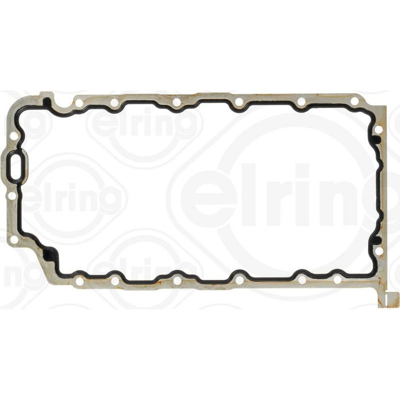 Elring Oil Sump Gasket Wide Thick fits Opel Frontera B 1998-2004 2.2