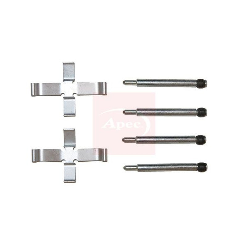 Apec Brake Pad Accessory Fitting Kit Rear fits Volvo 740 1984-1992 2.0 2.3 2.4